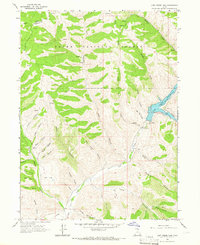 1964 Map of Lost Creek Dam, Morgan County, UT — High-Res | Pastmaps